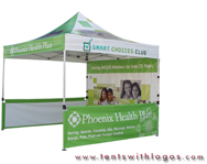10 x 10 Pop Up Tent - Phoenix Health Plan